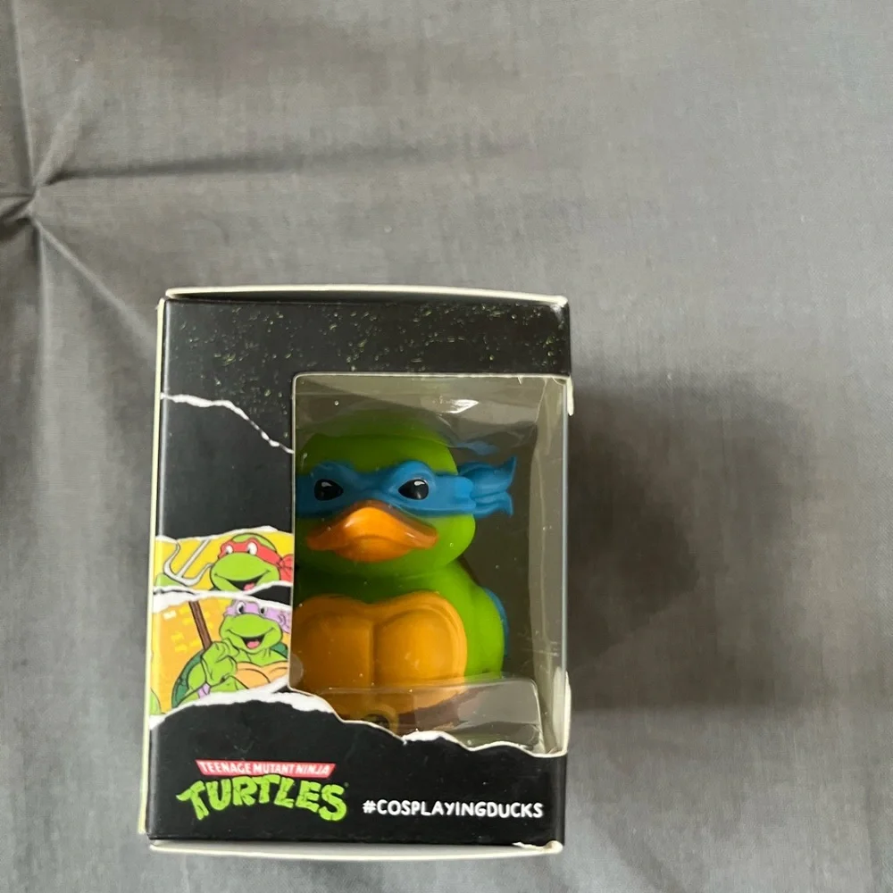 NWT Tubbz Mini Teenage Mutant Ninja Turtles Leonardo Cosplaying Rubber Duck